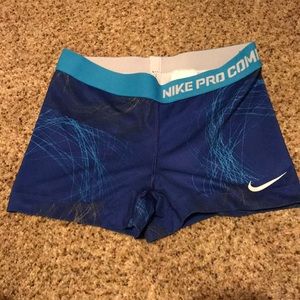 Nike pro combat shorts